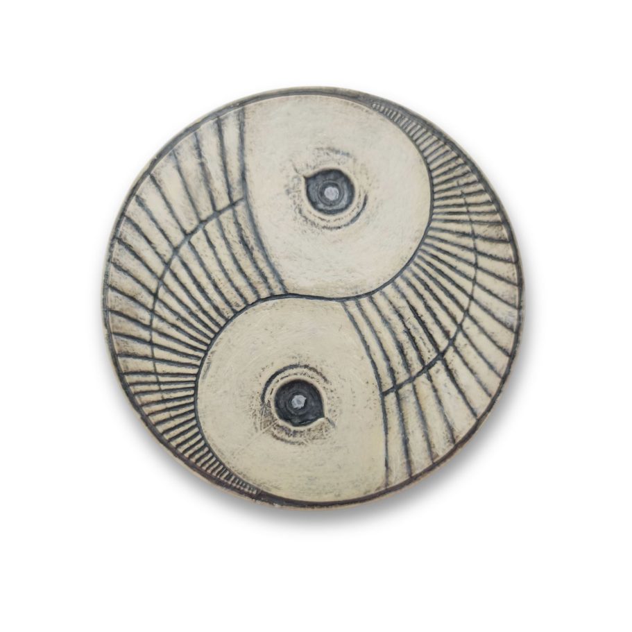 POSAVASOS Y BANDEJITA BANDEJITA YING YAN